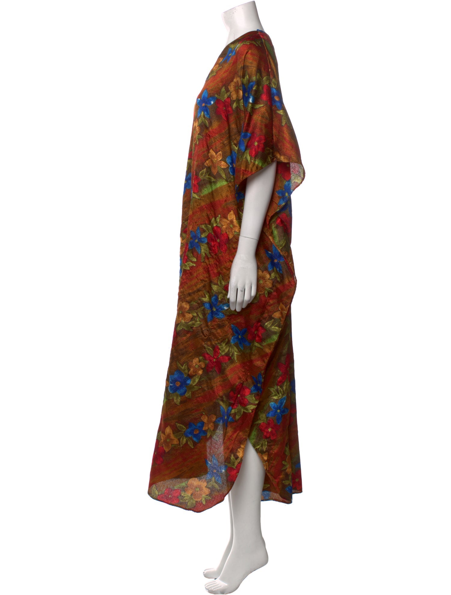 Shahida Parides Floral Print Long Dress