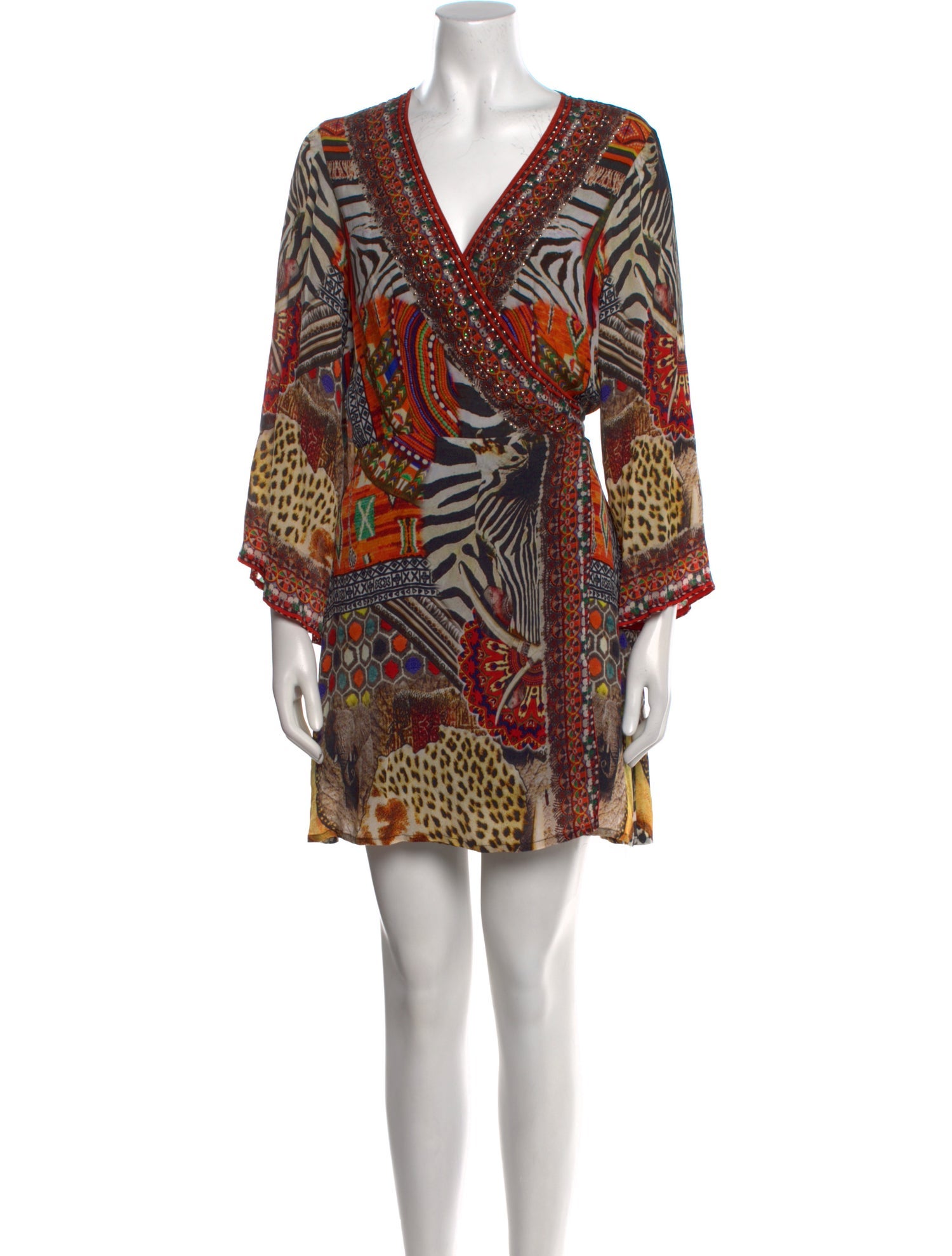Shahida Parides Printed Mini Dress
