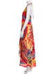 Shahida Parides Silk Long Dress