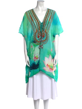 Shahida Parides Silk Printed Tunic