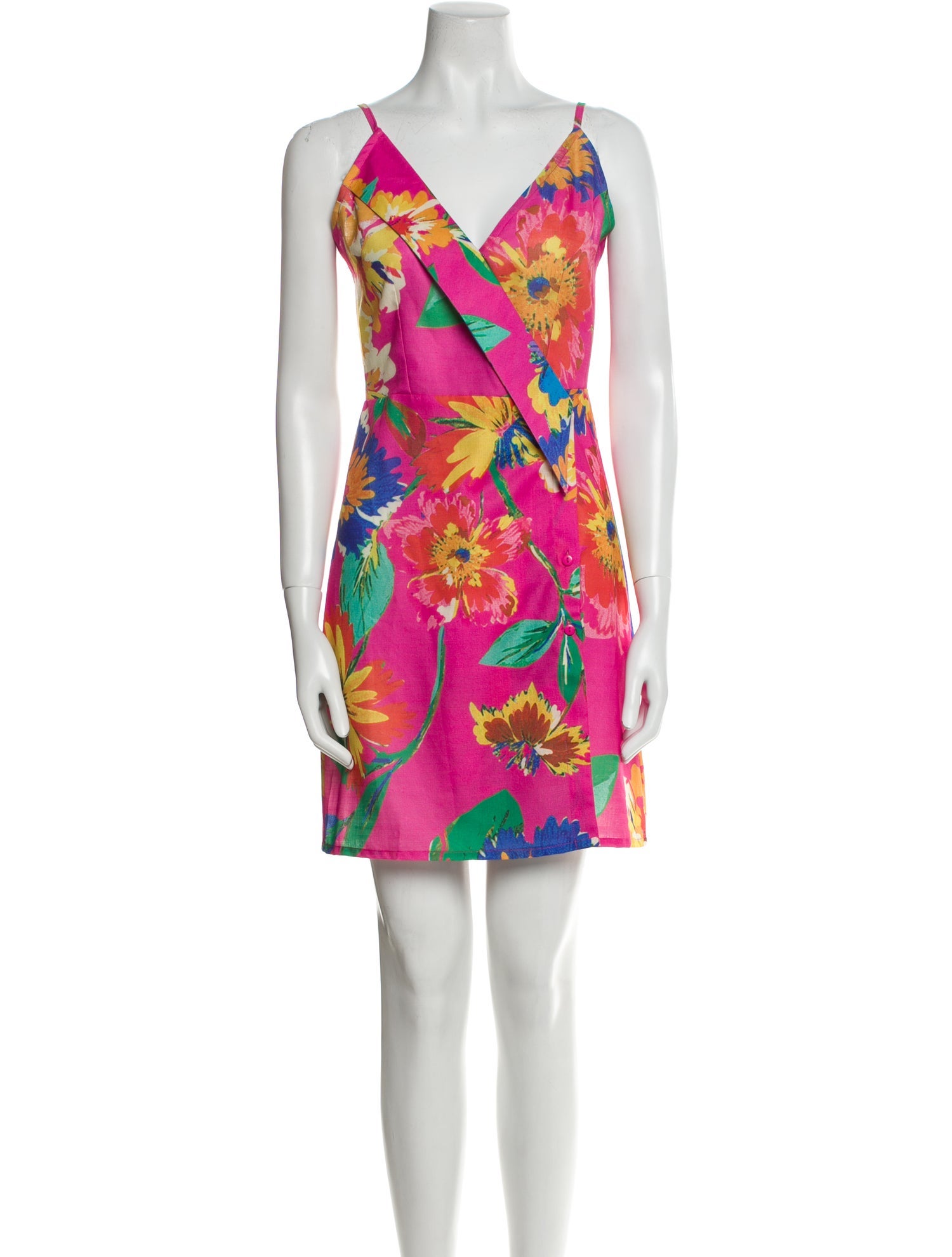 Shahida Parides Floral Print Mini Dress