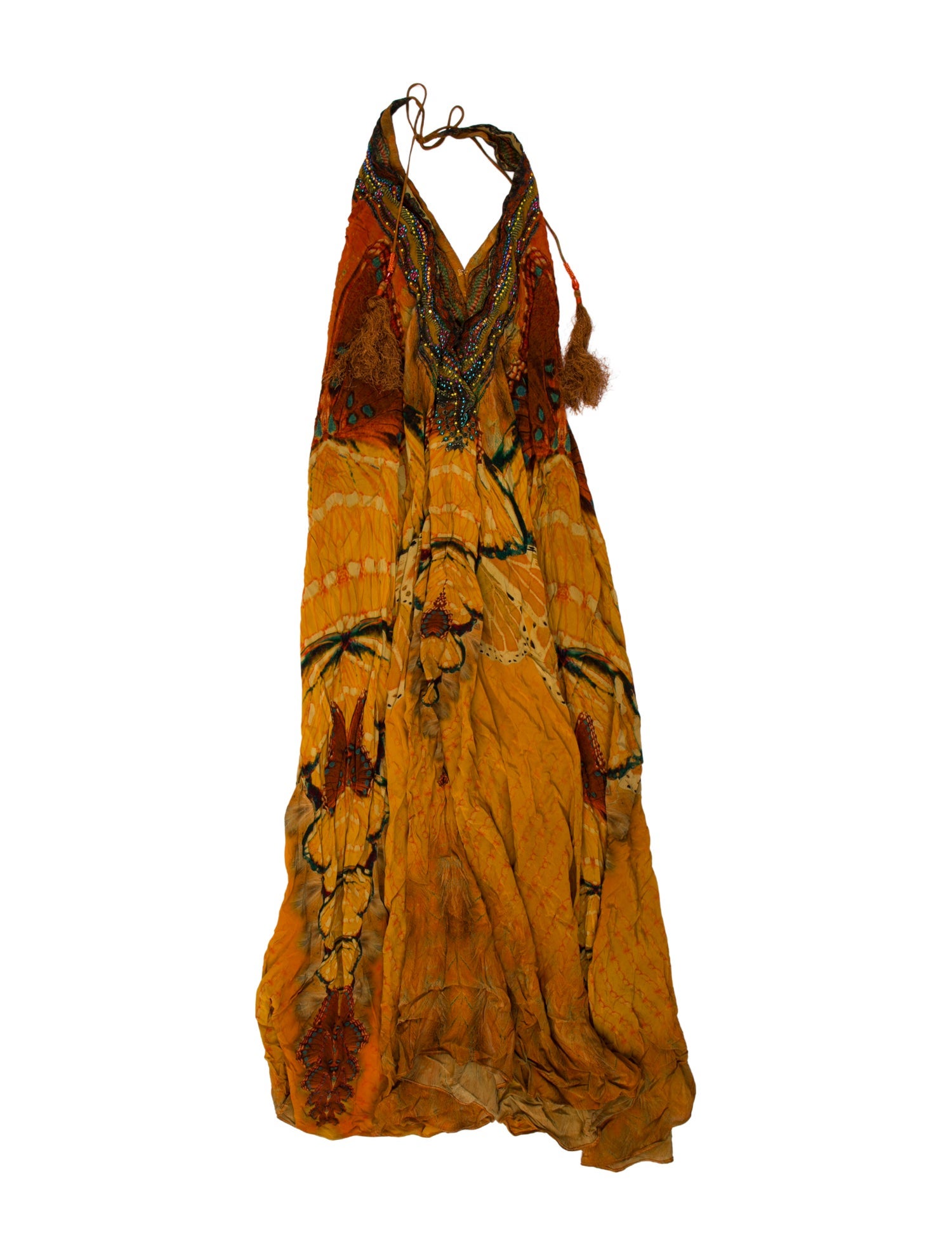 Shahida Parides Printed Long Dress