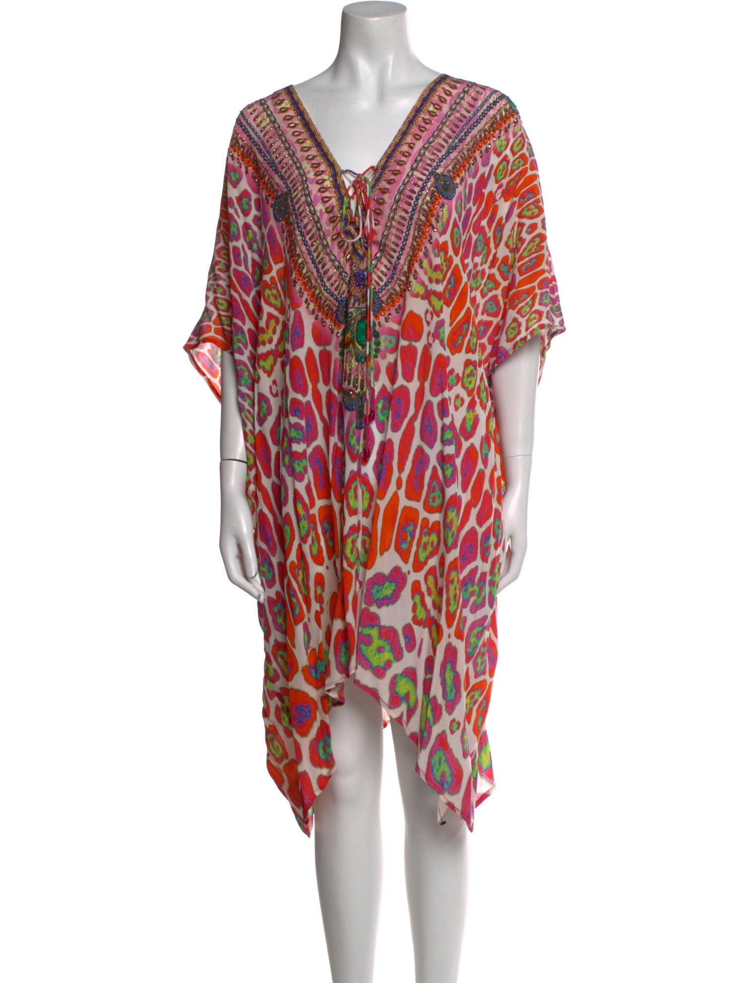 Shahida Parides Silk Mini Dress