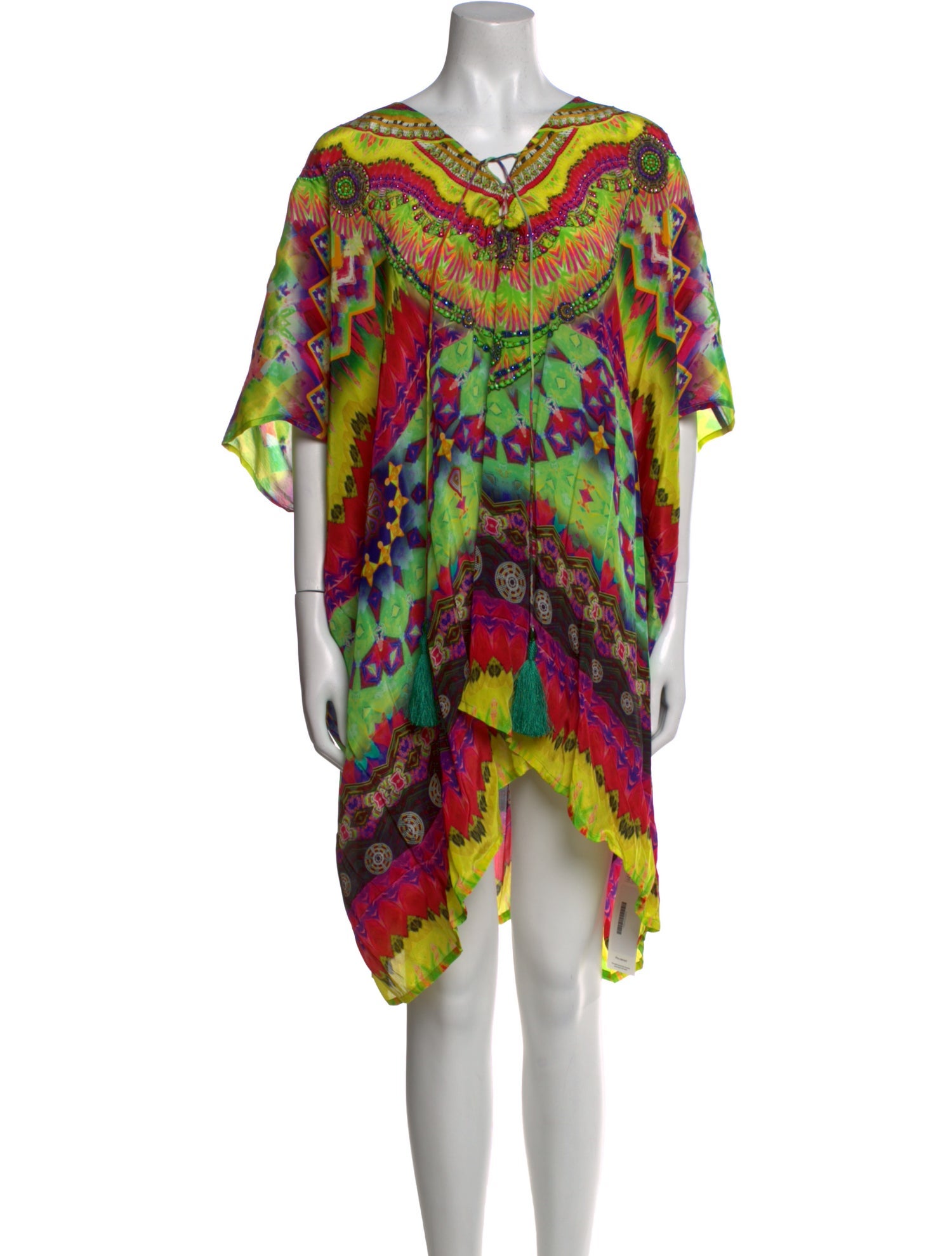 Shahida Parides Silk Mini Dress w/ Tags