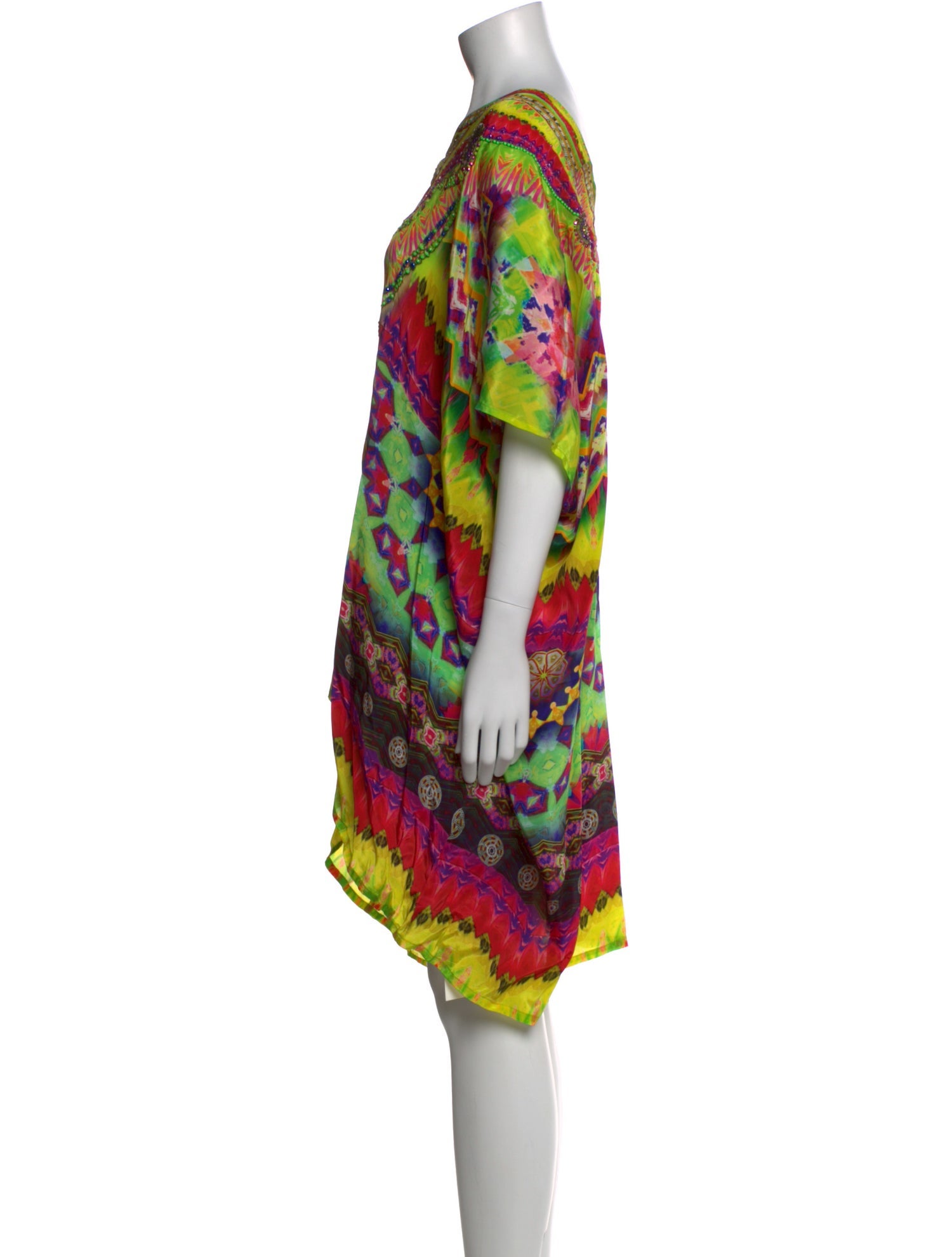 Shahida Parides Silk Mini Dress w/ Tags