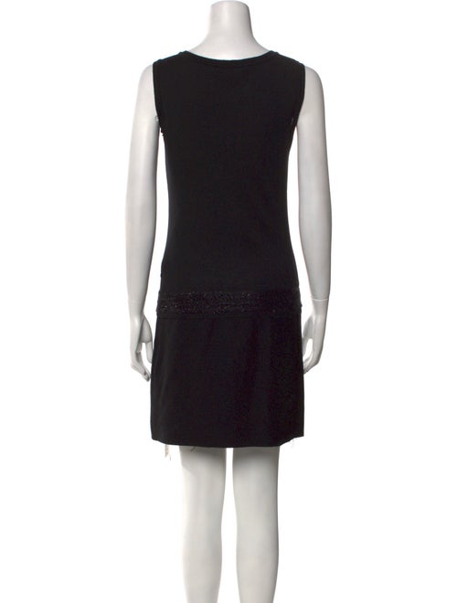 Space Style Concept Wool Mini Dress