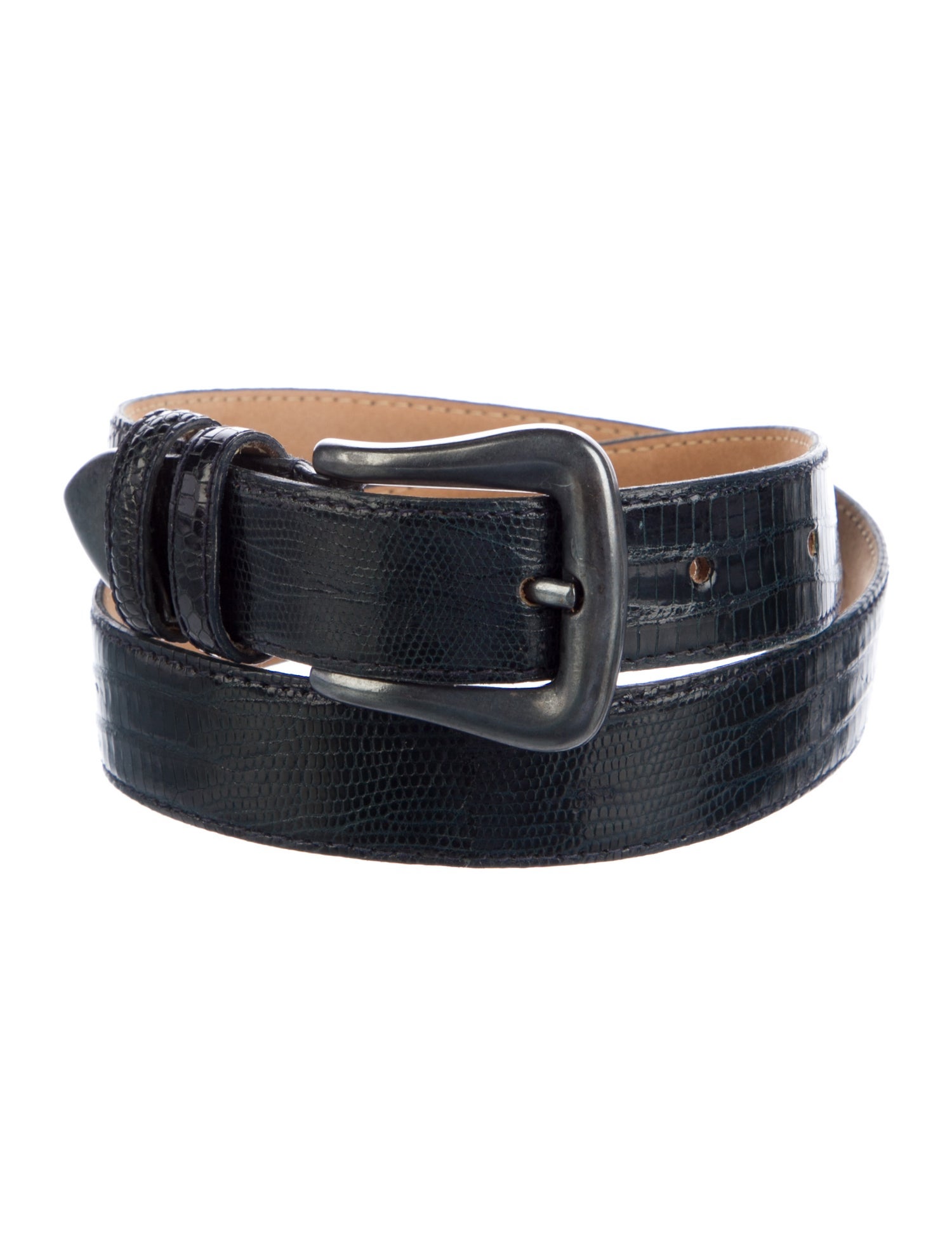 Samuele Cipriani Skinny Patent Leather Belt
