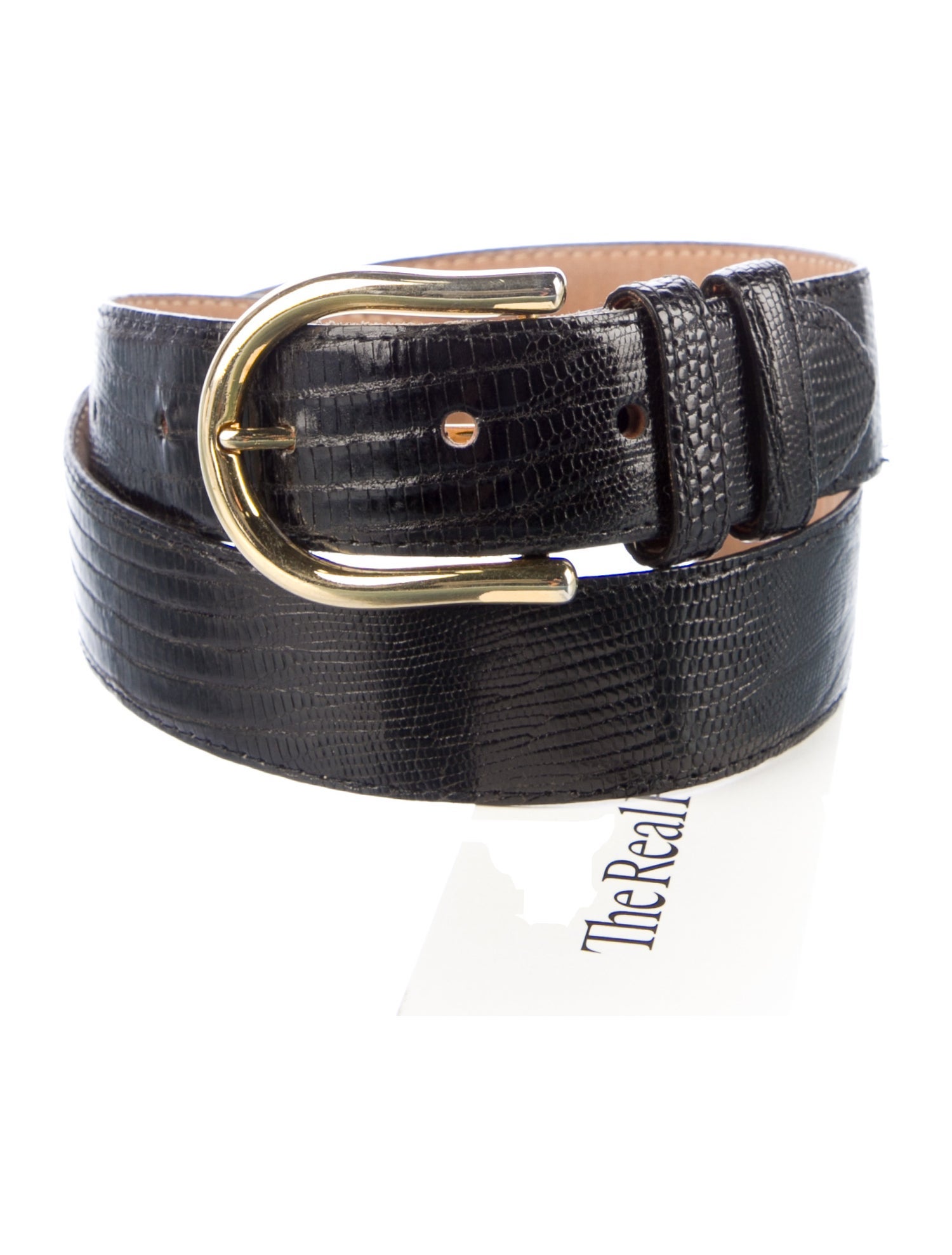 Samuele Cipriani Skinny Leather Belt