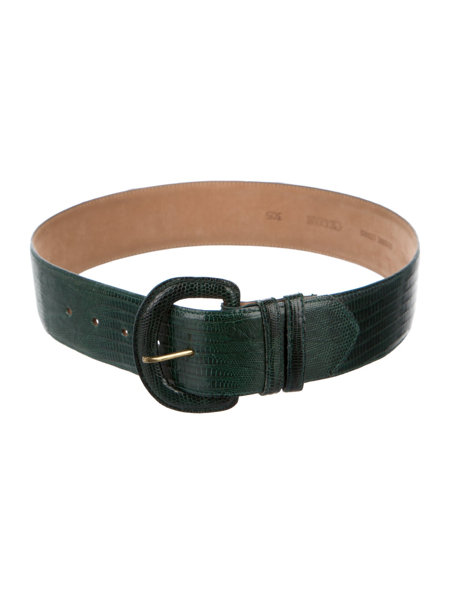 Samuele Cipriani Leather Waist Belt