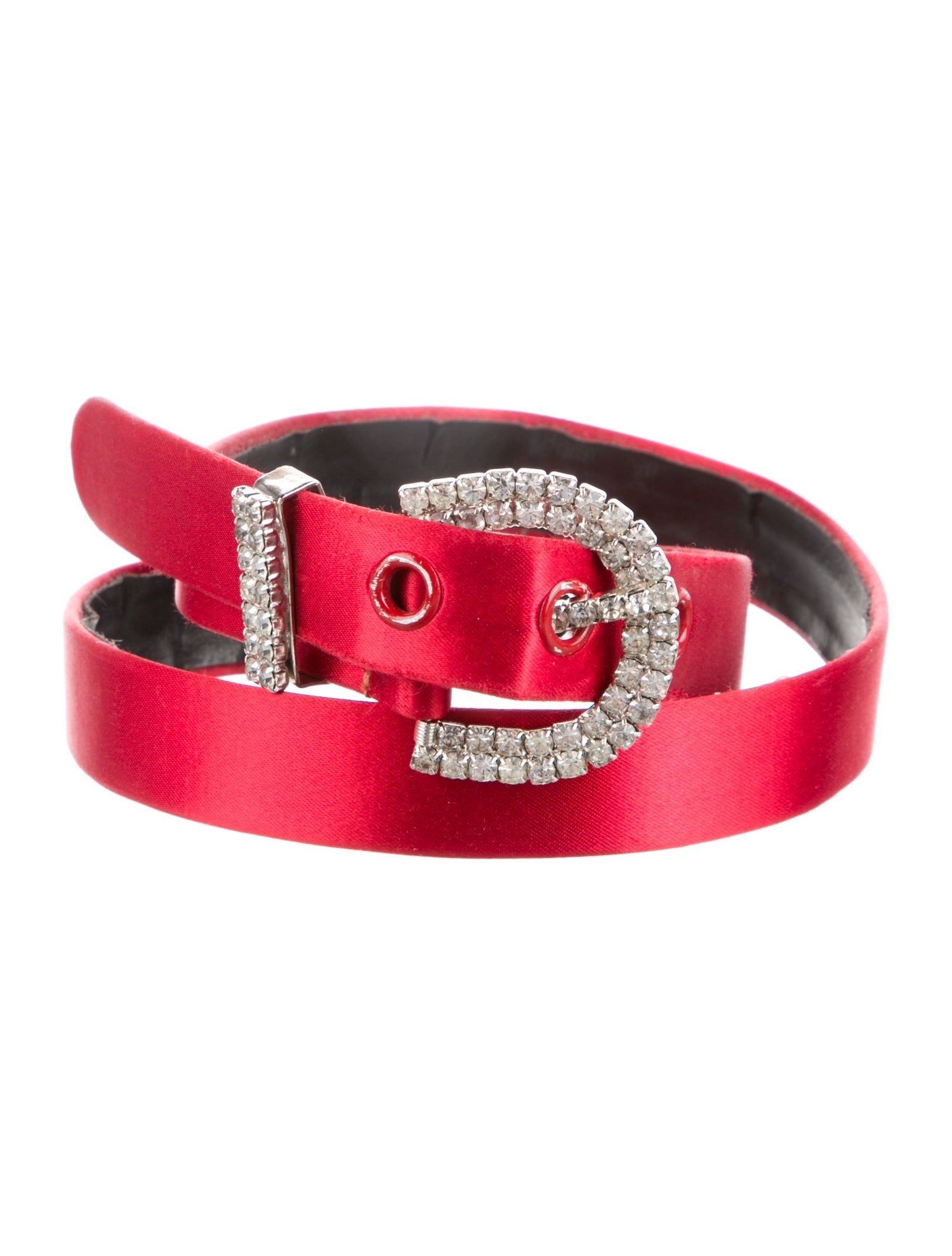 Samuele Cipriani Skinny Satin Belt
