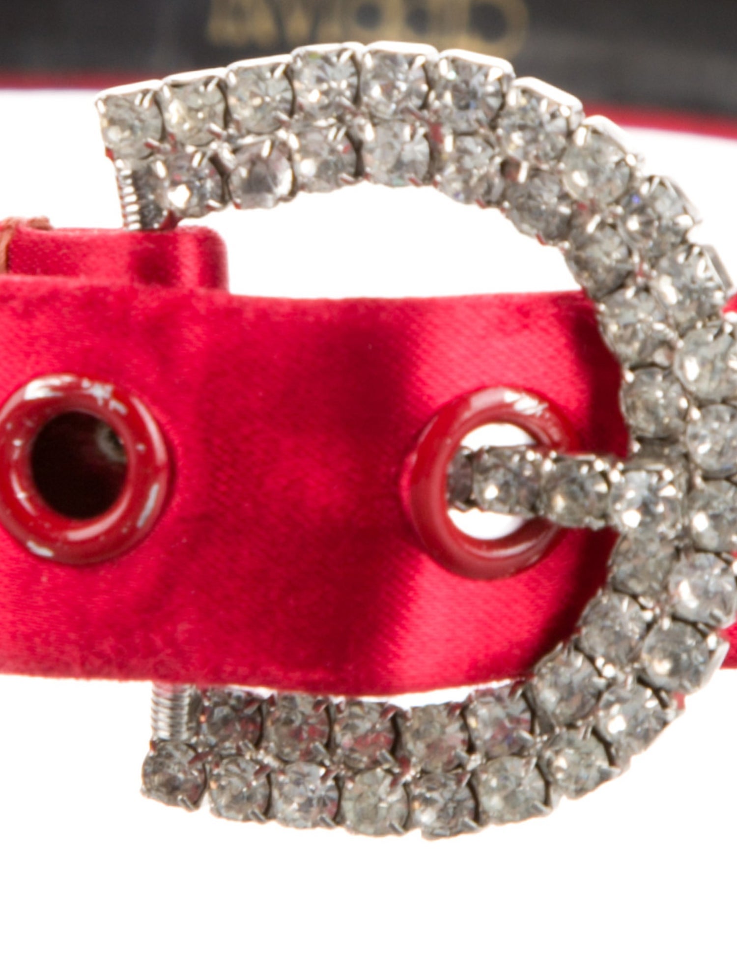 Samuele Cipriani Skinny Satin Belt