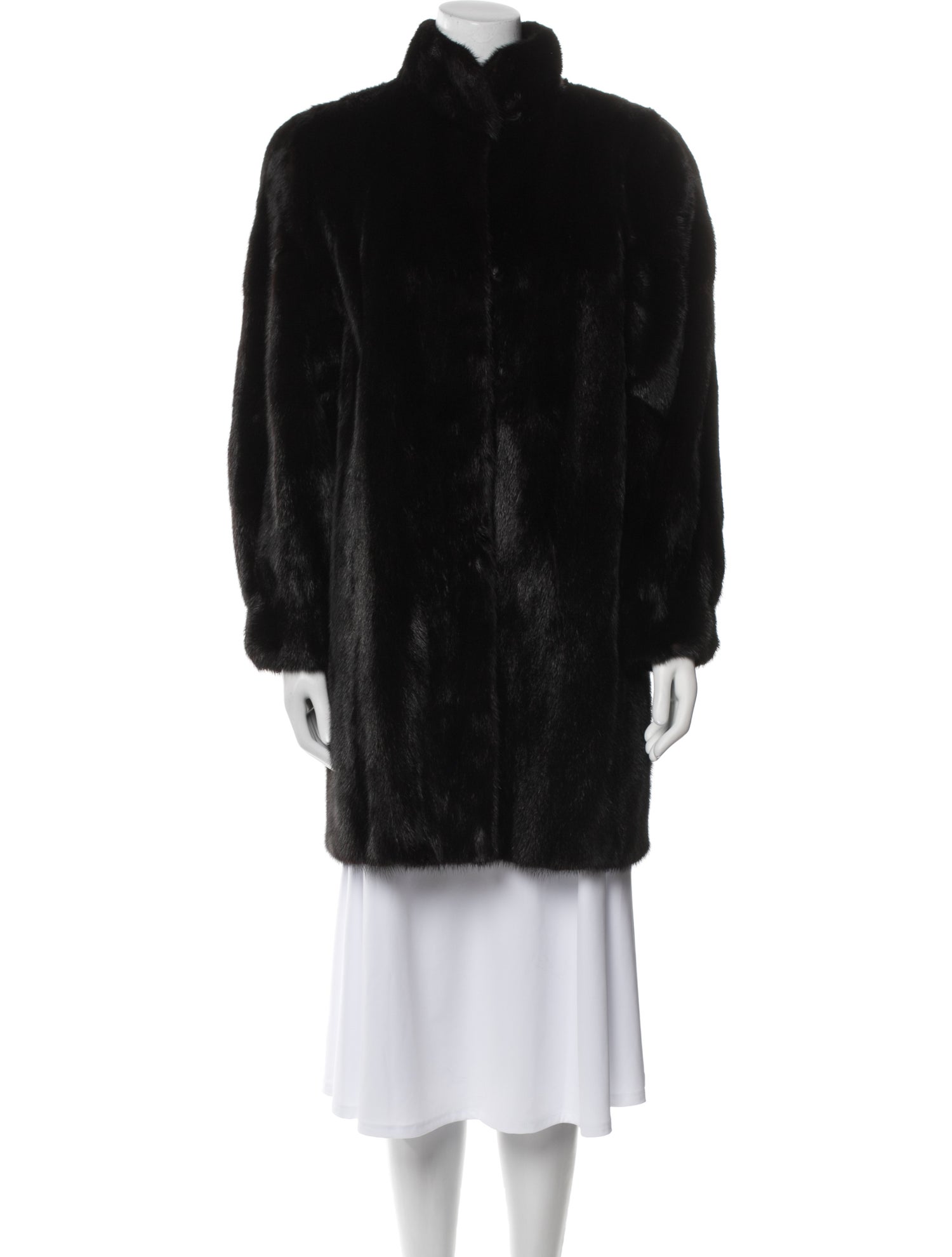 Saga Mink Faux Fur Coat