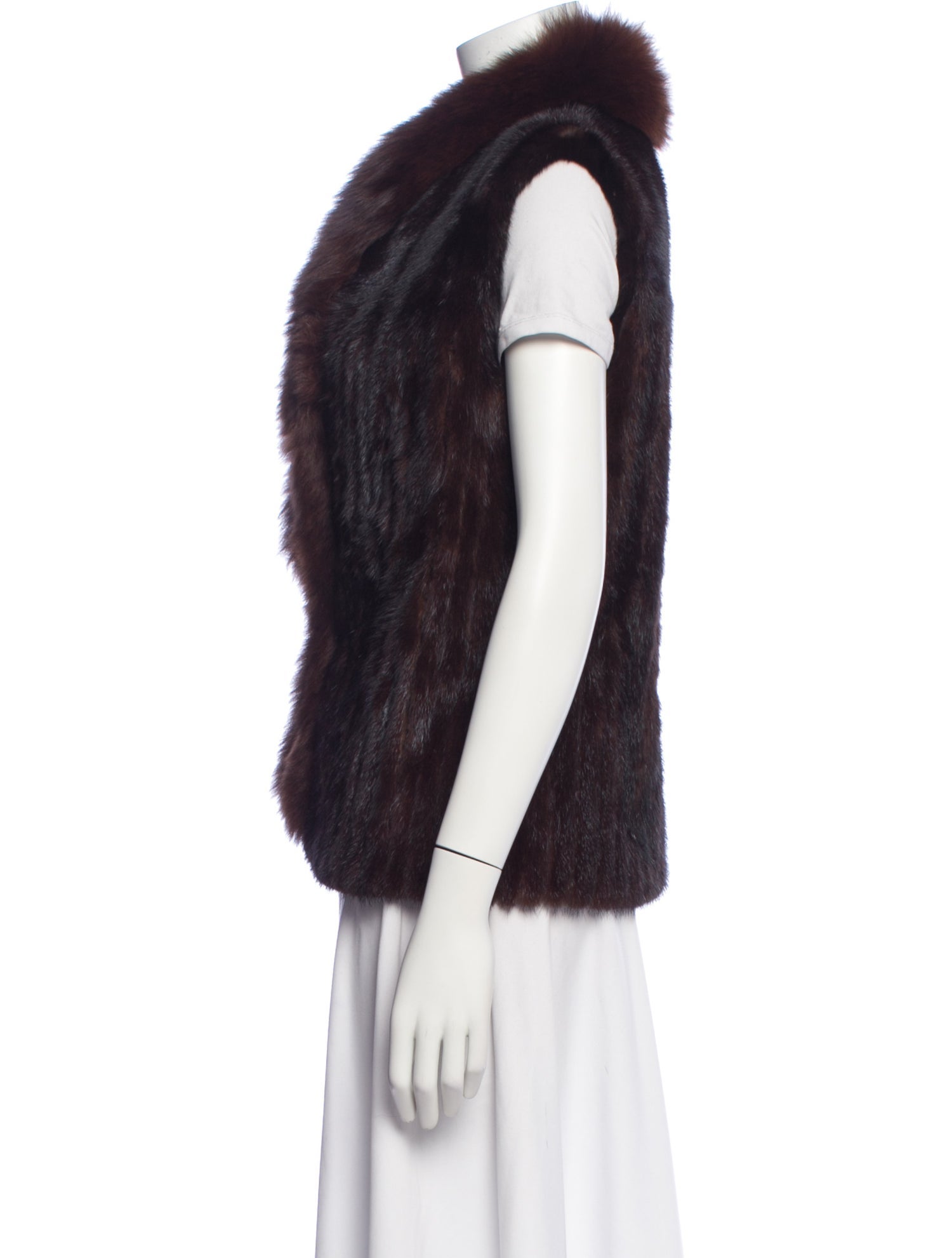 Saga Mink Fur Vest