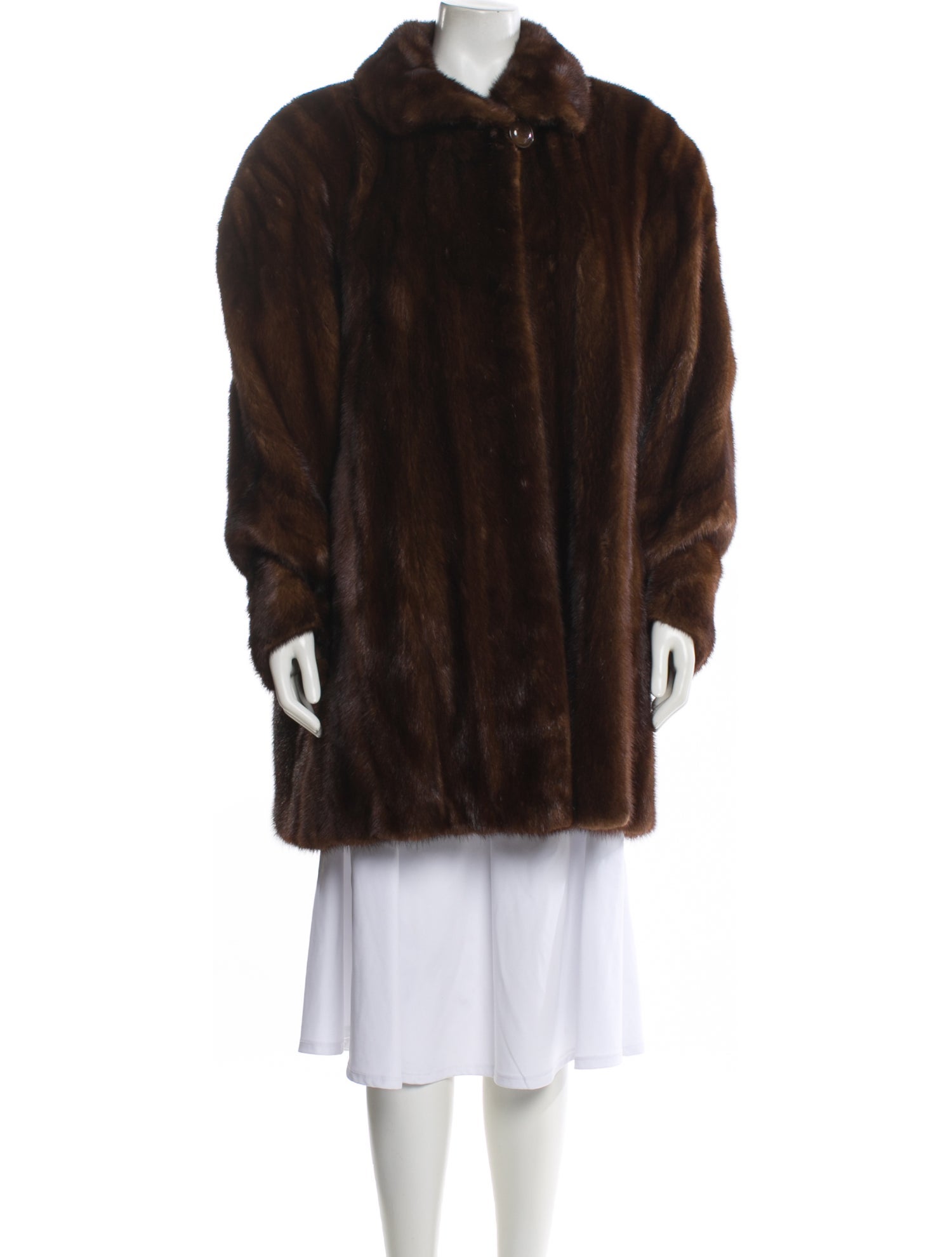 Saga Mink Mink Fur Coat
