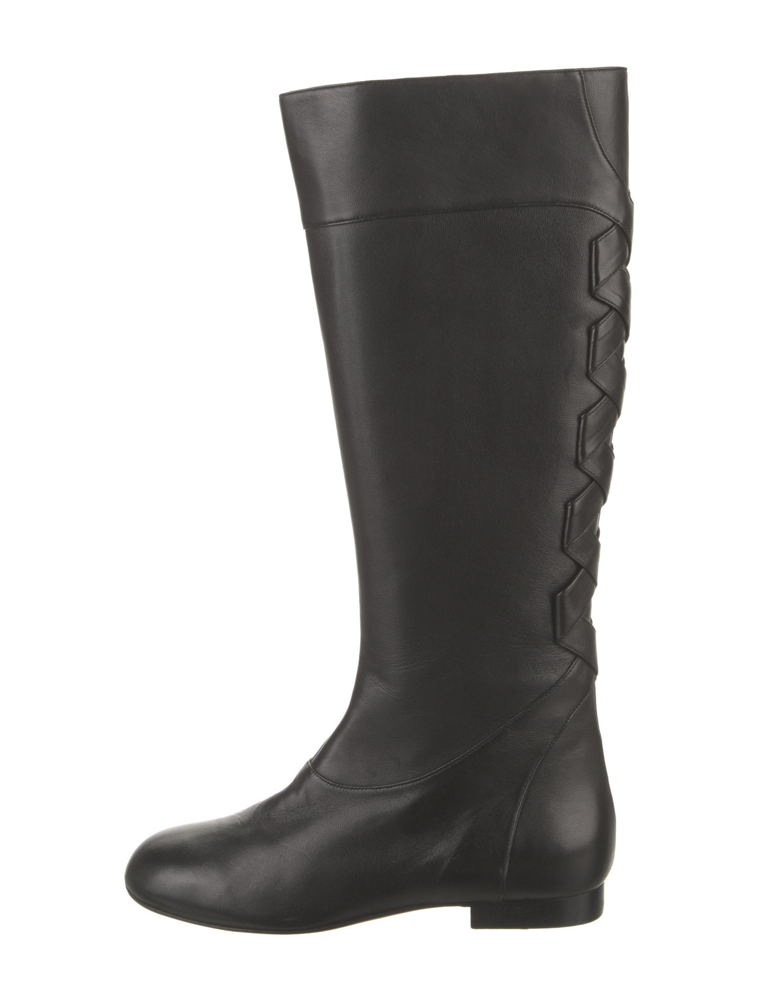Sarah Flint Leather Riding Boots Black Boots, Shoes WSARA24511 The RealReal