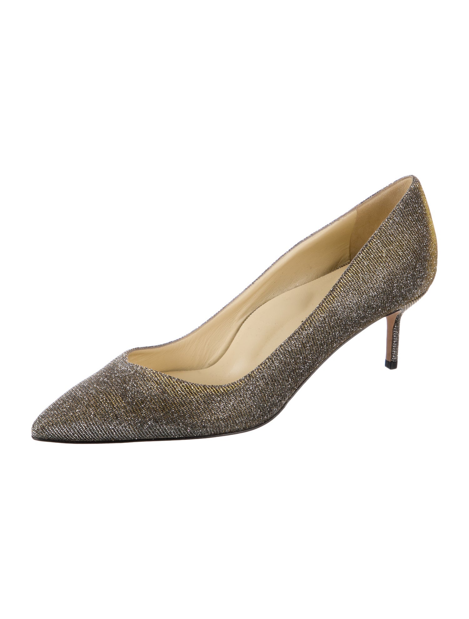 Sarah Flint Glitter Pumps