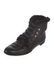 Sarah Flint Leather Combat Boots