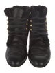 Sarah Flint Leather Combat Boots
