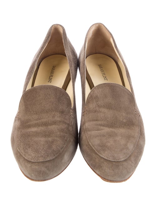 Sarah Flint Suede Printed Pumps