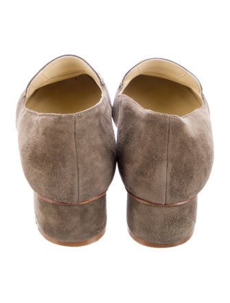 Sarah Flint Suede Printed Pumps