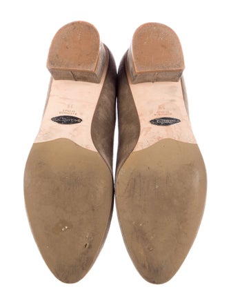 Sarah Flint Suede Printed Pumps