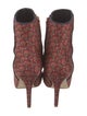 Sarah Flint Printed Sock Boots