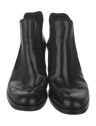 Sarah Flint Leather Chelsea Boots