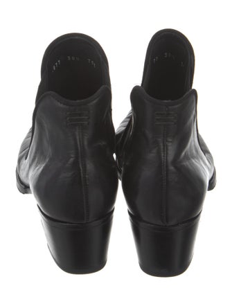 Sarah Flint Leather Chelsea Boots