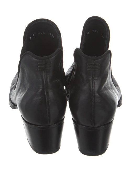 Sarah Flint Leather Chelsea Boots