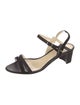 Sarah Flint Leather Slingback Sandals