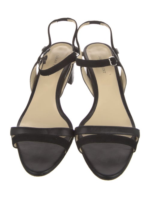 Sarah Flint Leather Slingback Sandals