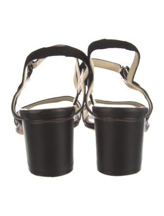 Sarah Flint Leather Slingback Sandals