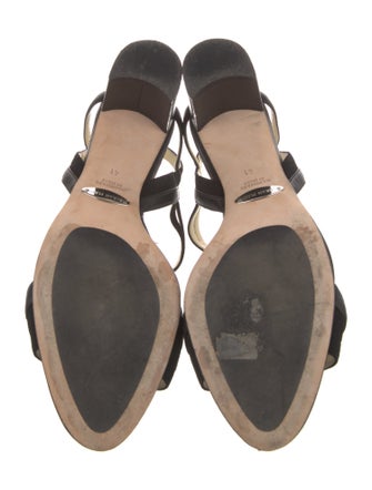 Sarah Flint Leather Slingback Sandals