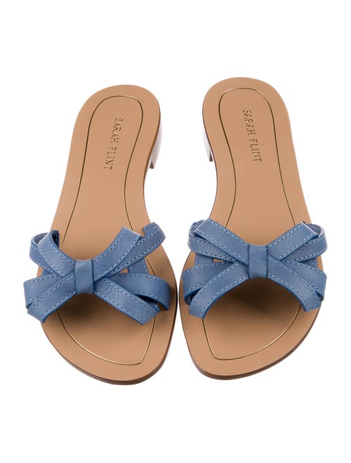 Sarah Flint Leather Slides