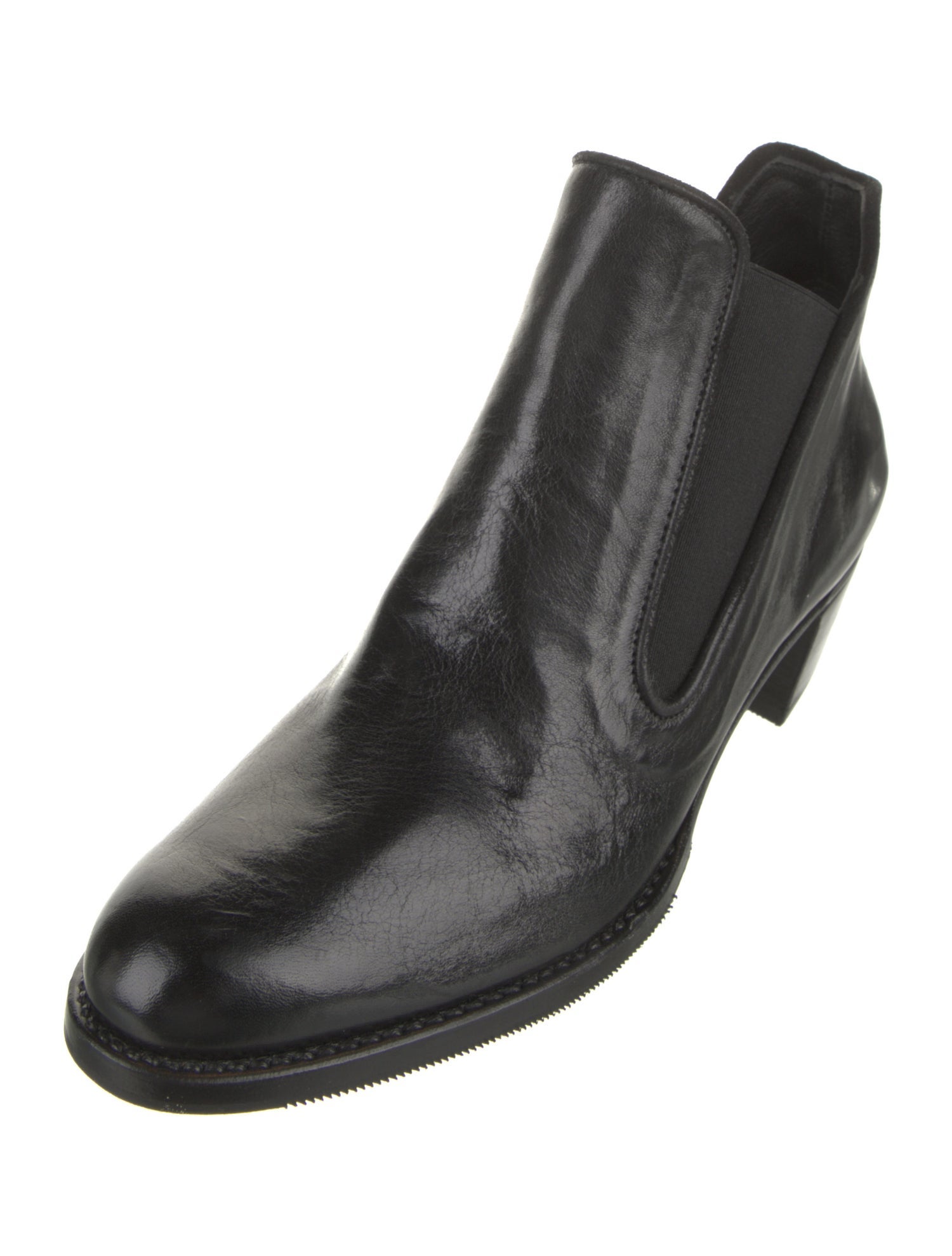 Sarah Flint Leather Chelsea Boots