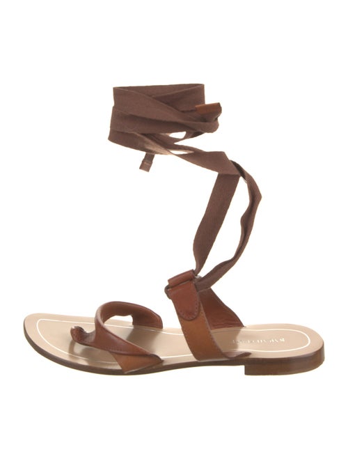 Sarah Flint Leather Gladiator Sandals