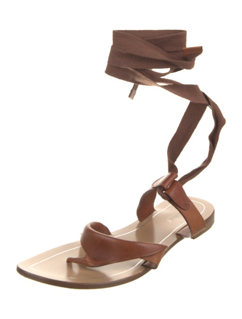 Sarah Flint Leather Gladiator Sandals