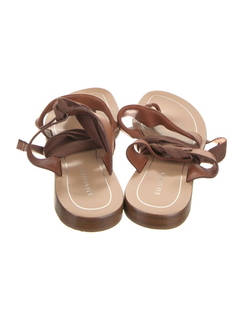 Sarah Flint Leather Gladiator Sandals