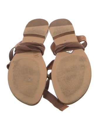 Sarah Flint Leather Gladiator Sandals