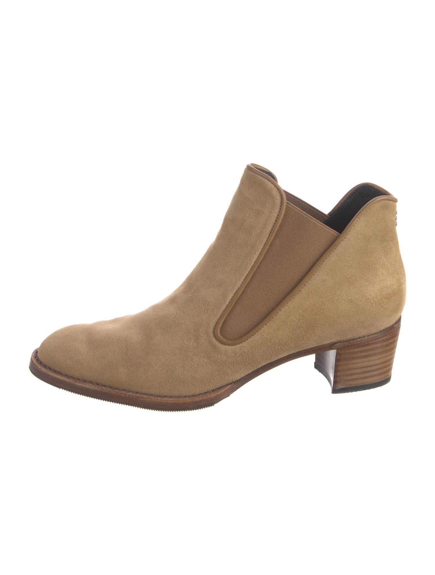Sarah Flint Suede Chelsea Boots