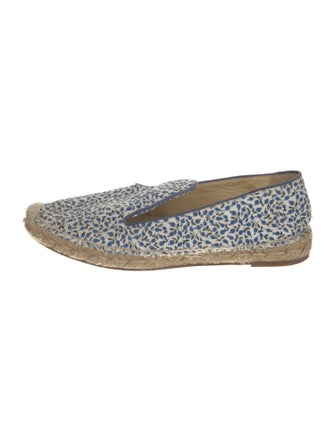 Sarah Flint Canvas Printed Espadrilles