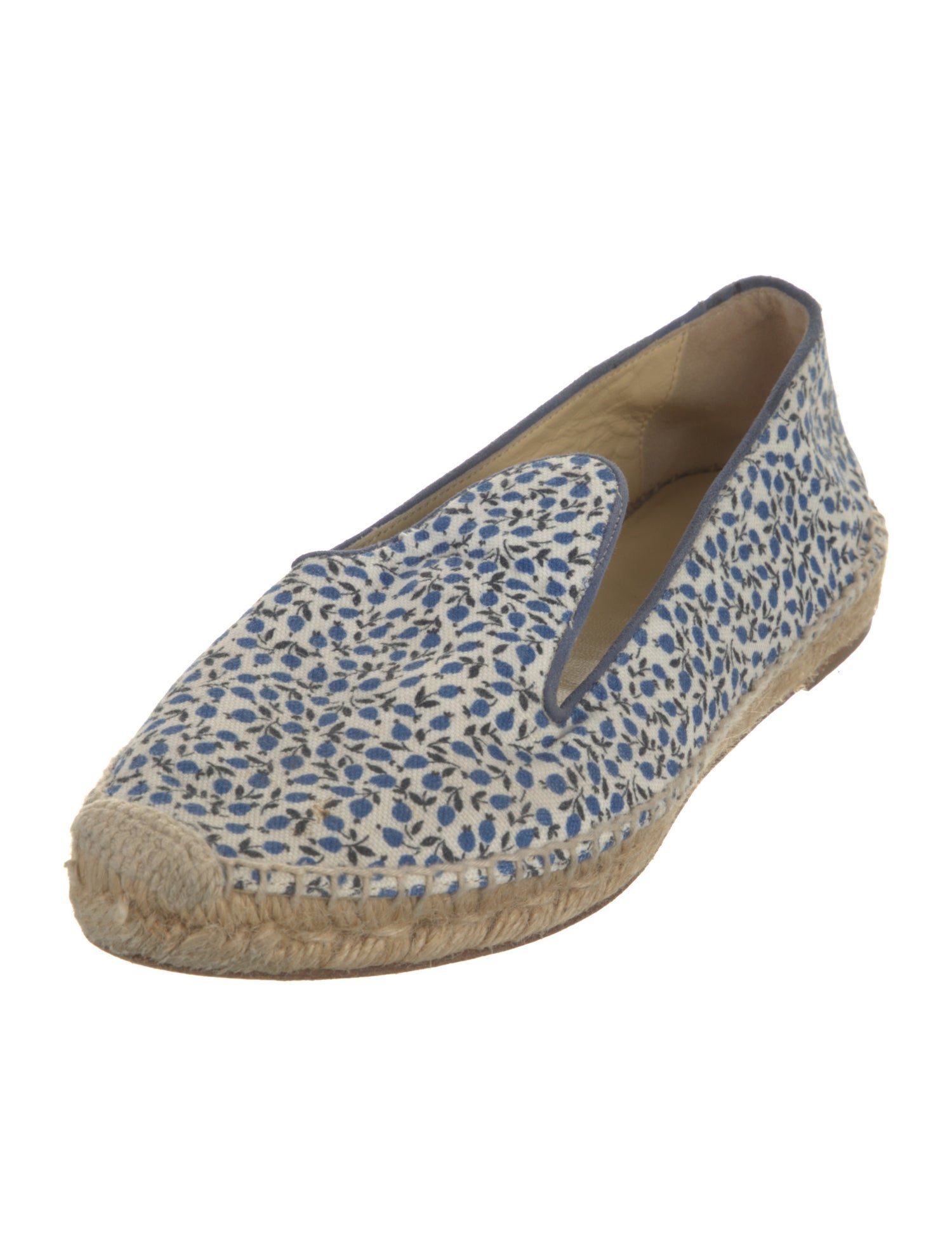 Sarah Flint Canvas Printed Espadrilles