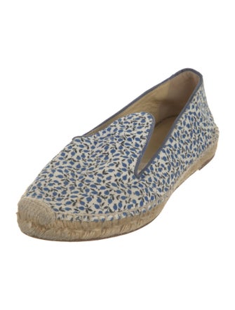 Sarah Flint Canvas Printed Espadrilles