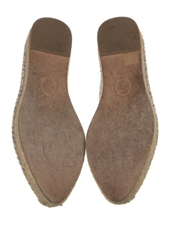 Sarah Flint Canvas Printed Espadrilles