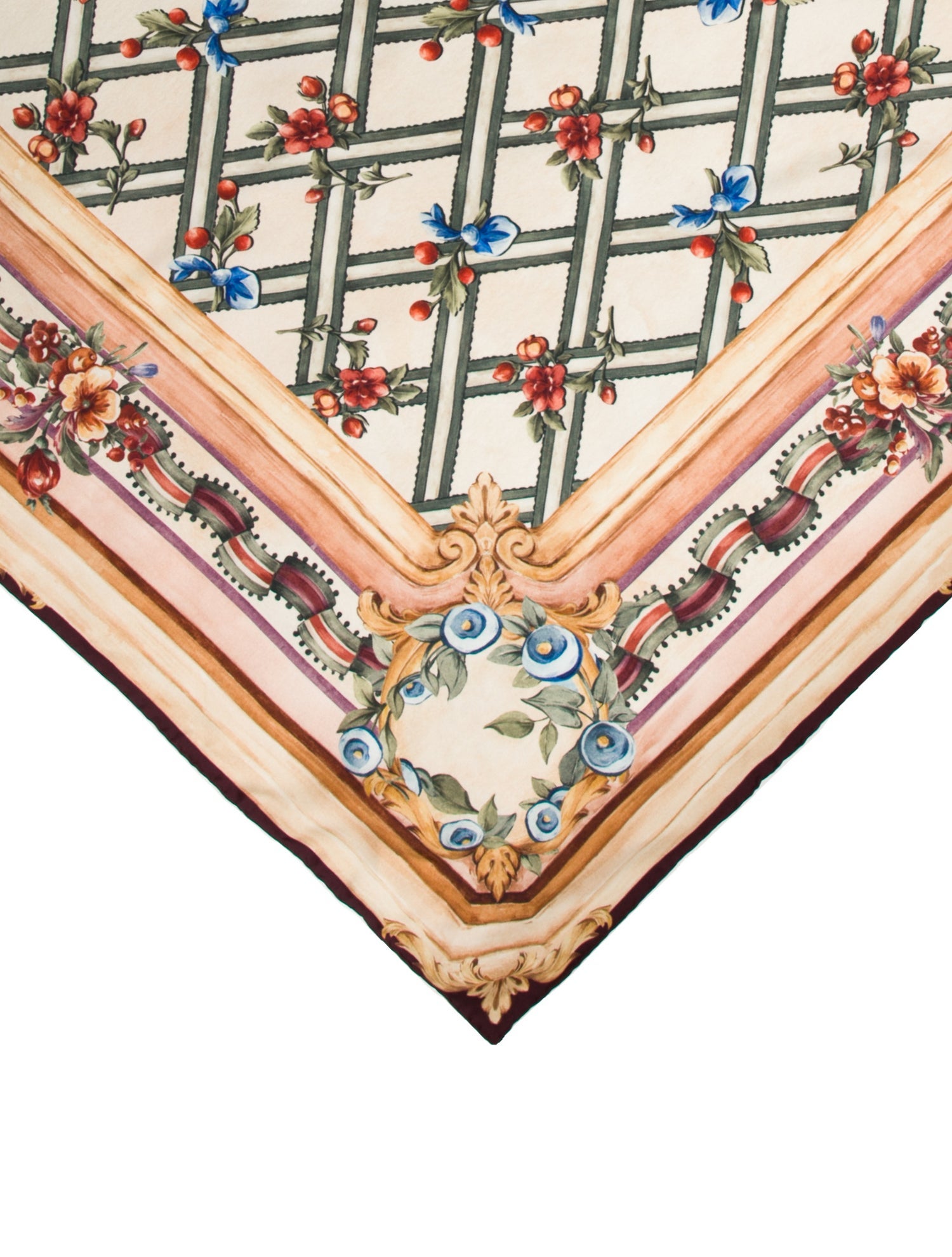 Sarah Flint Silk Printed Scarf