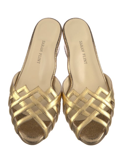 Sarah Flint Leather Slides