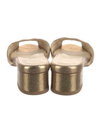 Sarah Flint Leather Slides