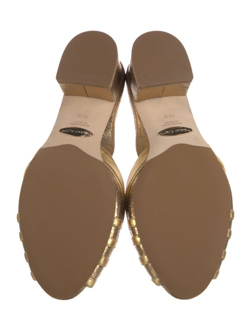 Sarah Flint Leather Slides