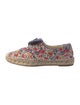 Sarah Flint Canvas Floral Print Espadrilles