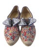Sarah Flint Canvas Floral Print Espadrilles